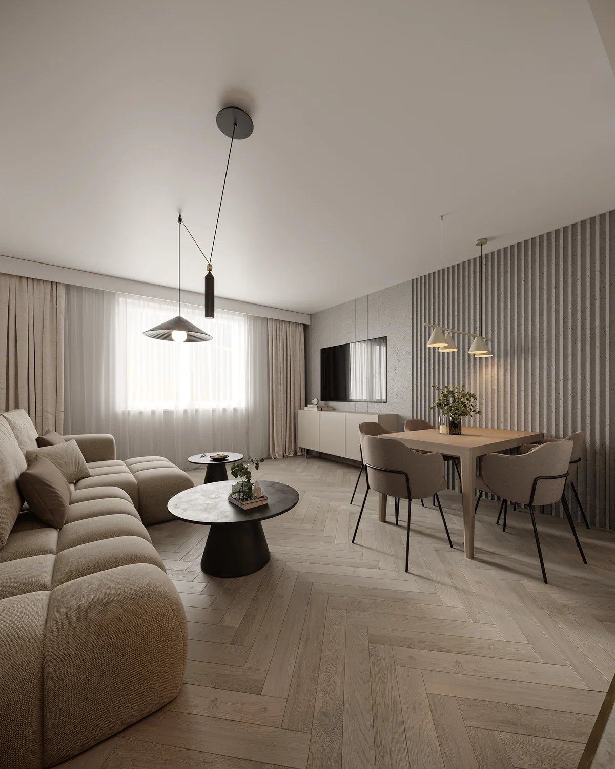 Classy Beige Suite — Łódzkie, Polska · 60 m²