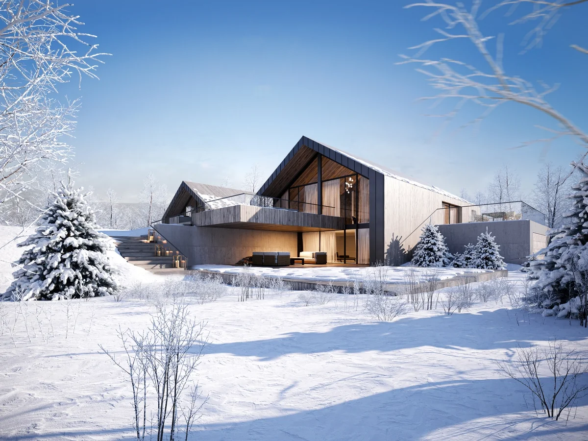 Slope House — wizualizacja 4, Mazowieckie, Polska