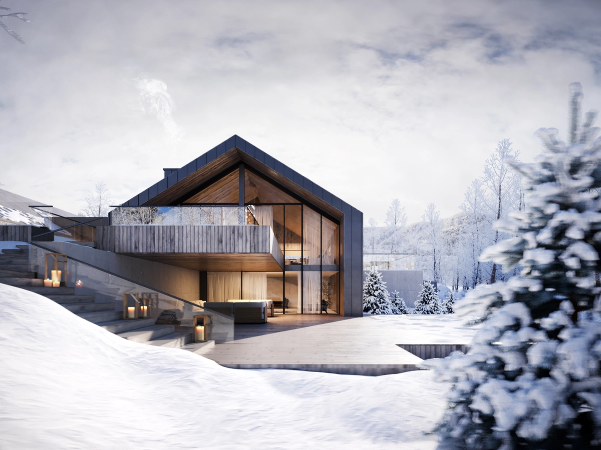 Slope House — wizualizacja 5, Mazowieckie, Polska